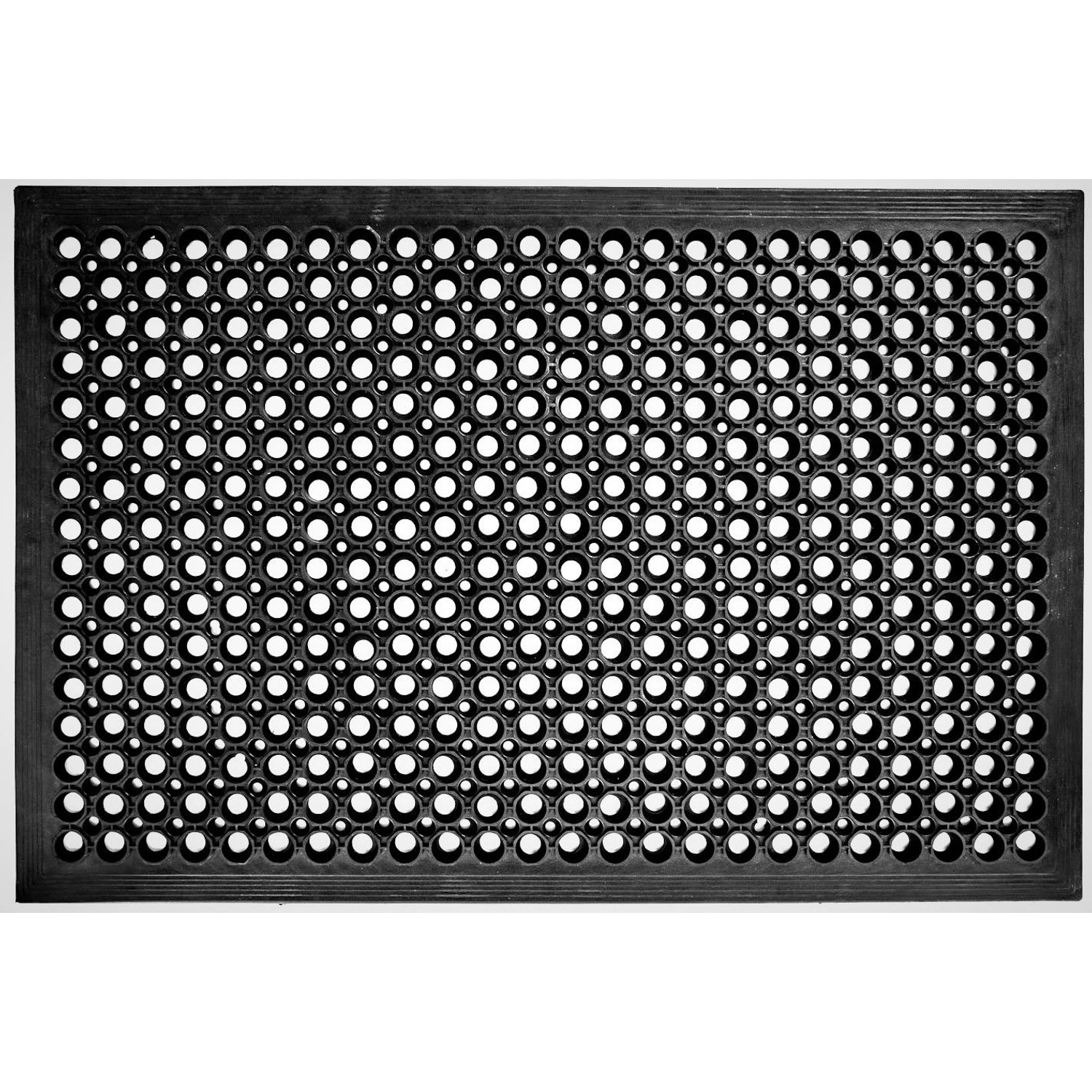 Jet-Line Fußmatte Mona aus Gummi Wetterfest Rutschhemmend 60 x 90 cm günstig online kaufen