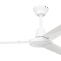 Weißer CASAFAN Deckenventilator Tristar II (92 cm) ohne Steuerung.