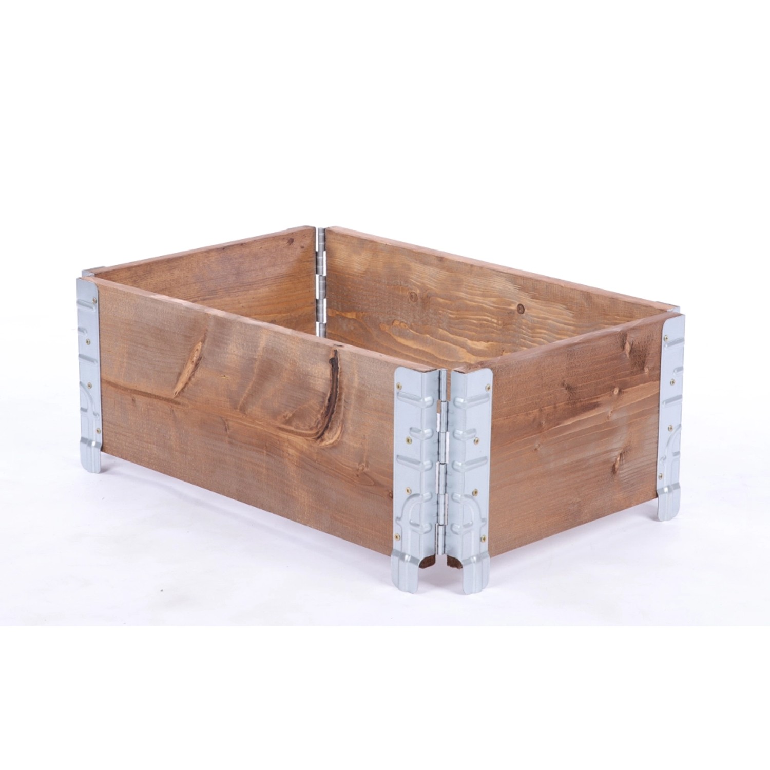 PROREGAL Hochbeetkisten GrowBox HxBxT 20x60x40cm 1 Ebene Holz Braun günstig online kaufen