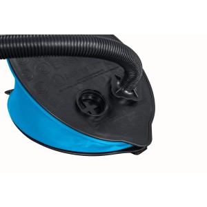 Bestway Fußpumpe Air Step, 1.400 ml, blau, für Camping und Aufblasartikel.