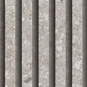 Grosfillex Wandpaneel Linio Ceppo di Gre in 3D Betonoptik, Detailansicht.