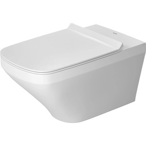 Weißes Duravit DuraStyle Wand-WC, 62 cm, Tiefspüler, spülrandlos mit Durafix.