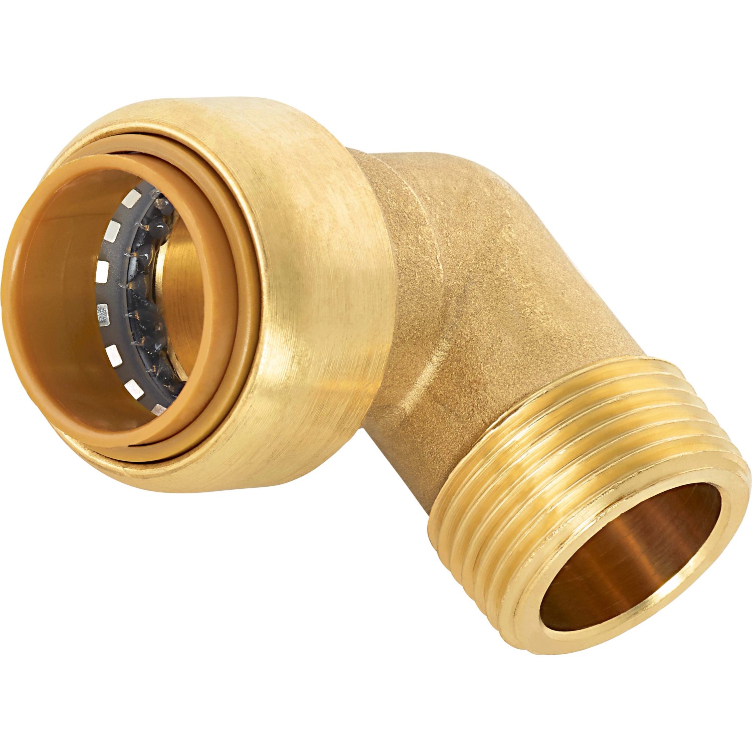 Steck-Winkel Ø 22 mm x 26,4 mm (R 3/4) Messing
