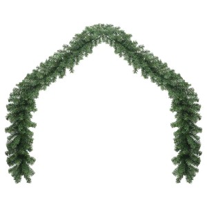 vidaXL Weihnachtsgirlande mit LED-Lichtern 10 m 242424