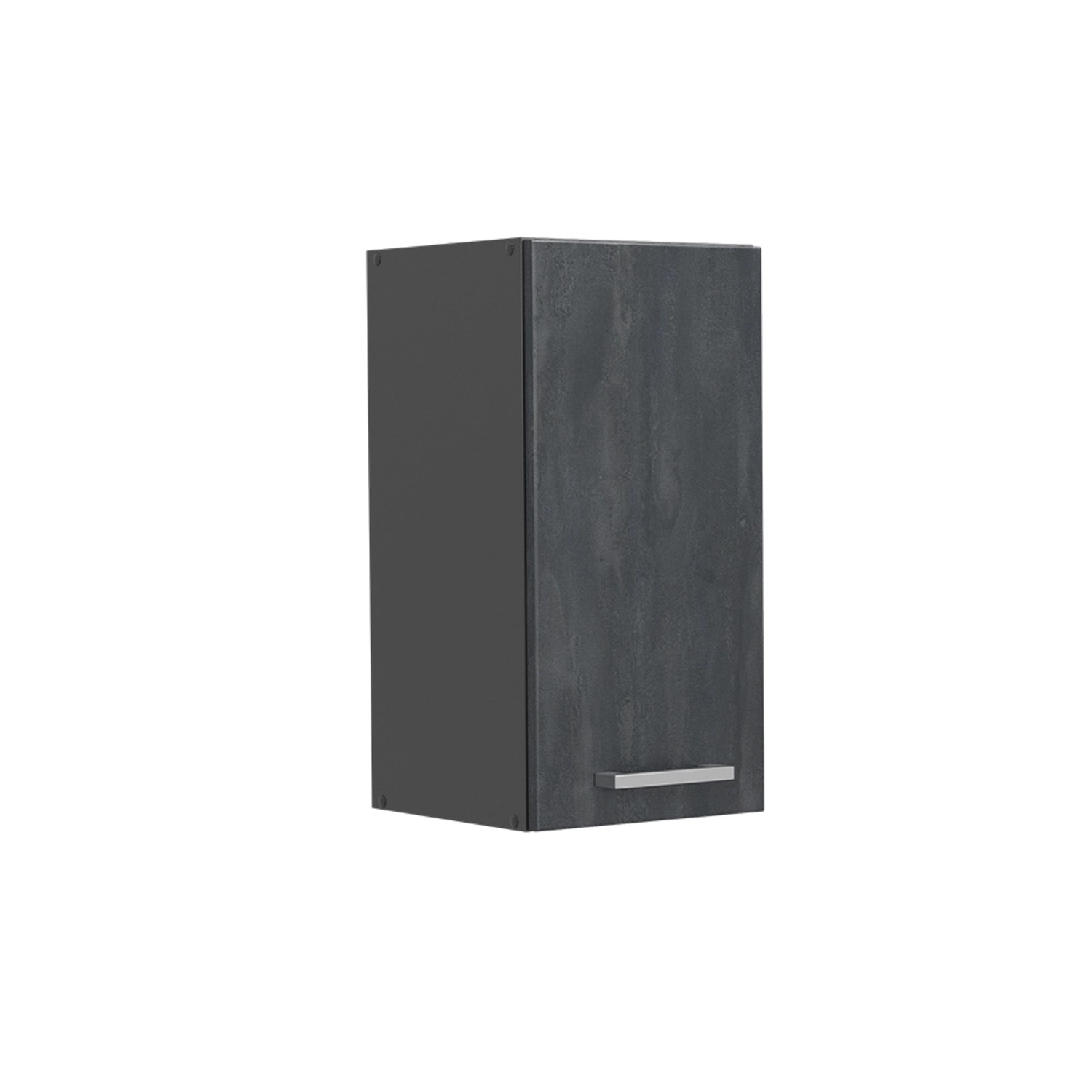 Vicco Hängeschrank R-Line Hängender Küchenschrank Schwarz Beton/Anthrazit 30 cm