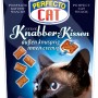 Perfecto Cat Knabberkissen Lachs, 50g Packung Katzenleckerli mit Fisch.