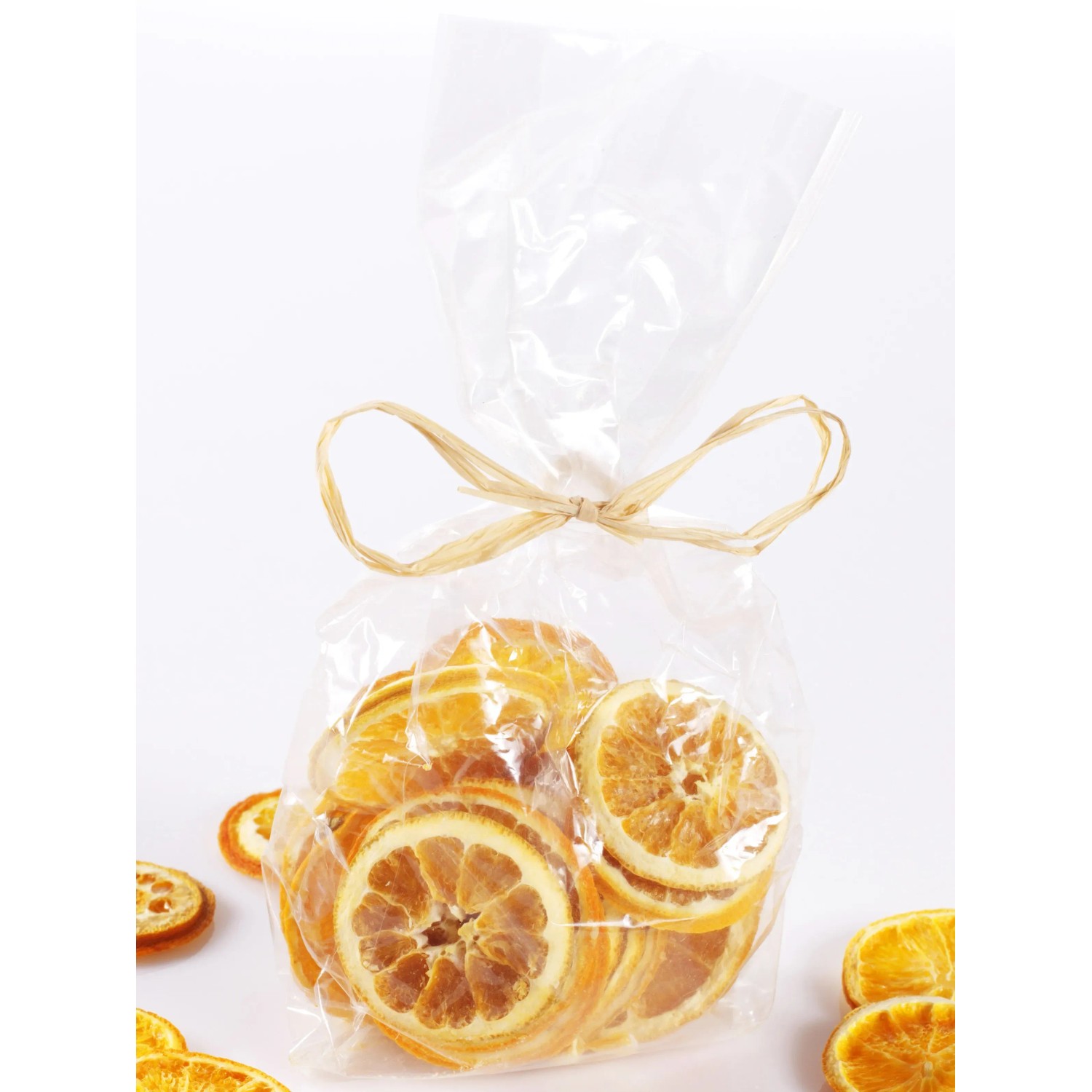 Deko-Beutel mit Orangenscheiben 75 g