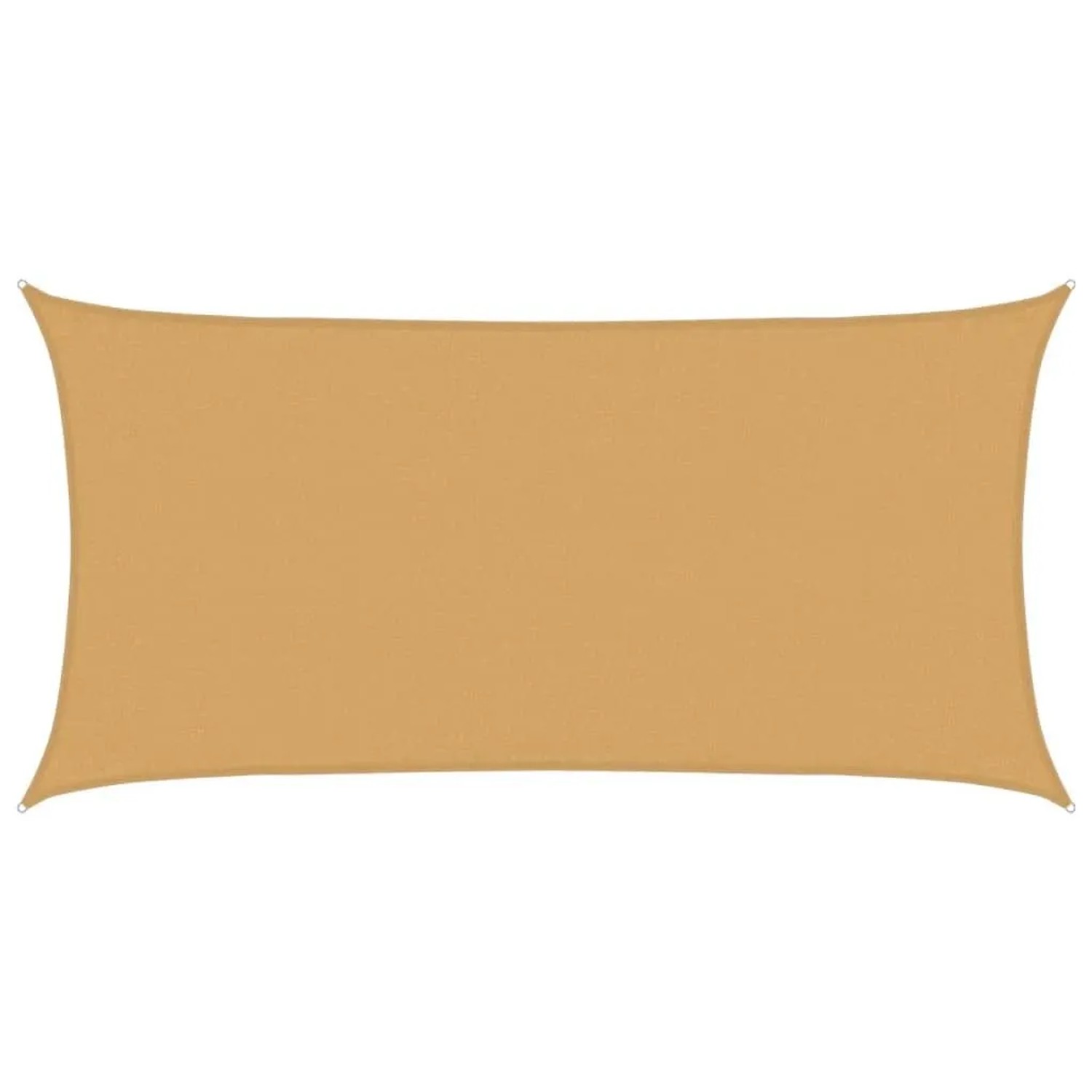vidaXL Sonnensegel 160 g/m² Rechteckig Sandfarben 3x6 m HDPE 4002042