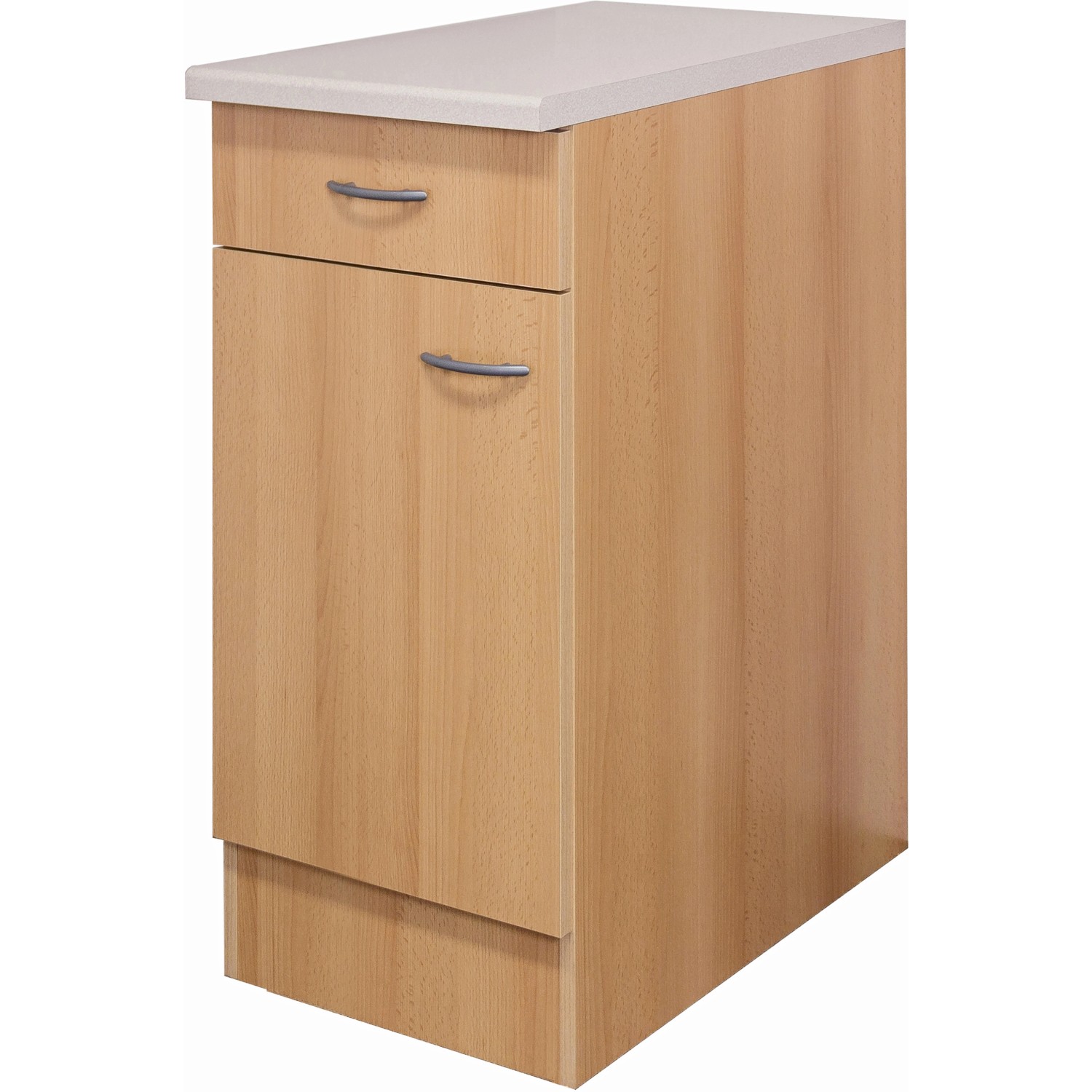 Flex-Well Classic Unterschrank Nano 40 cm Buche Nachbildung