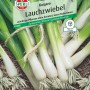 Sperli Lauchzwiebel Kaigaro Samenpackung mit frischen Lauchzwiebeln im Vordergrund.