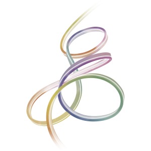 Ledvance Smart+ WiFi Neonflex Flexband 5m für Außen, RGB Farbwechsel