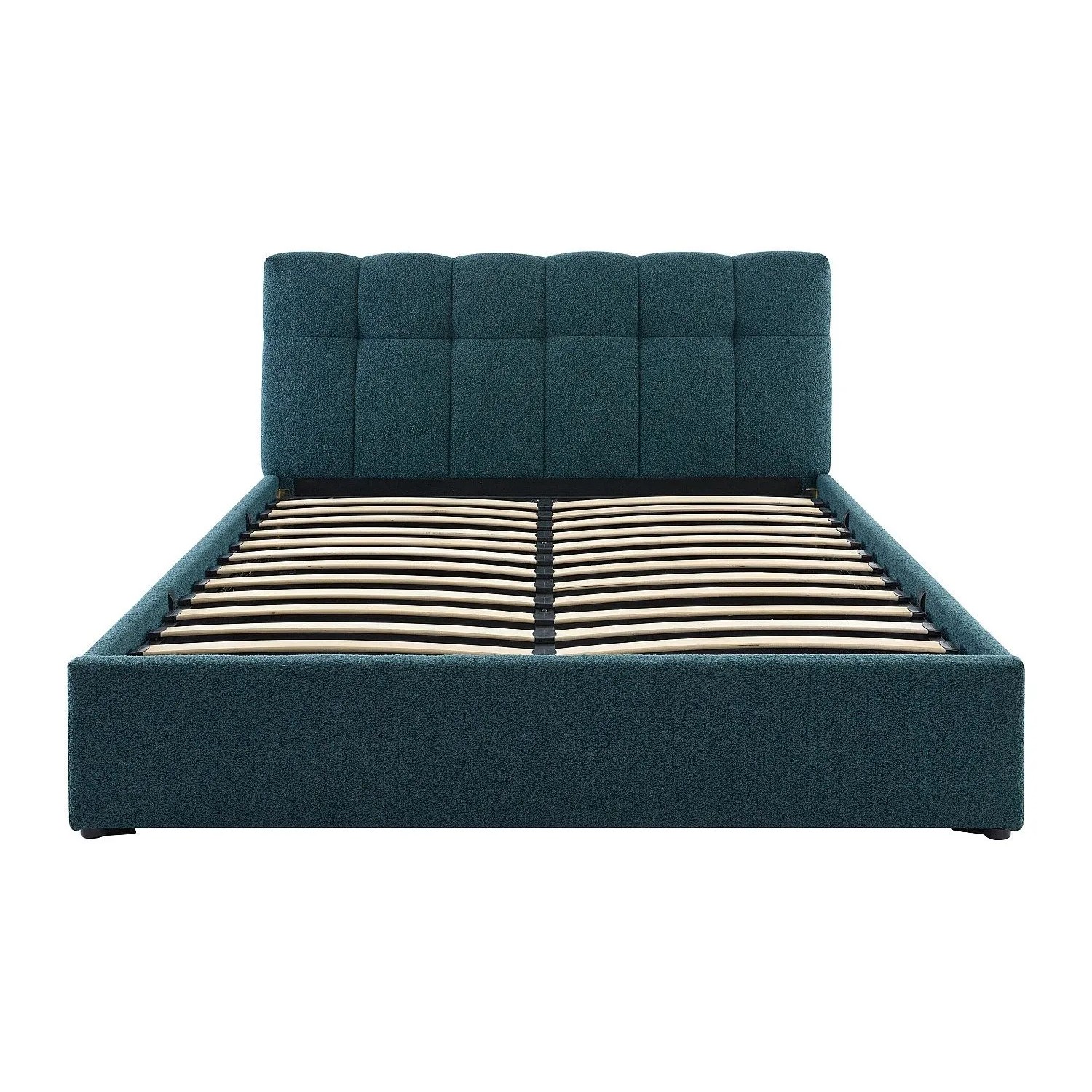 Vente-unique Bett Mit Bettkasten Maziri Blaugrün 152 cm