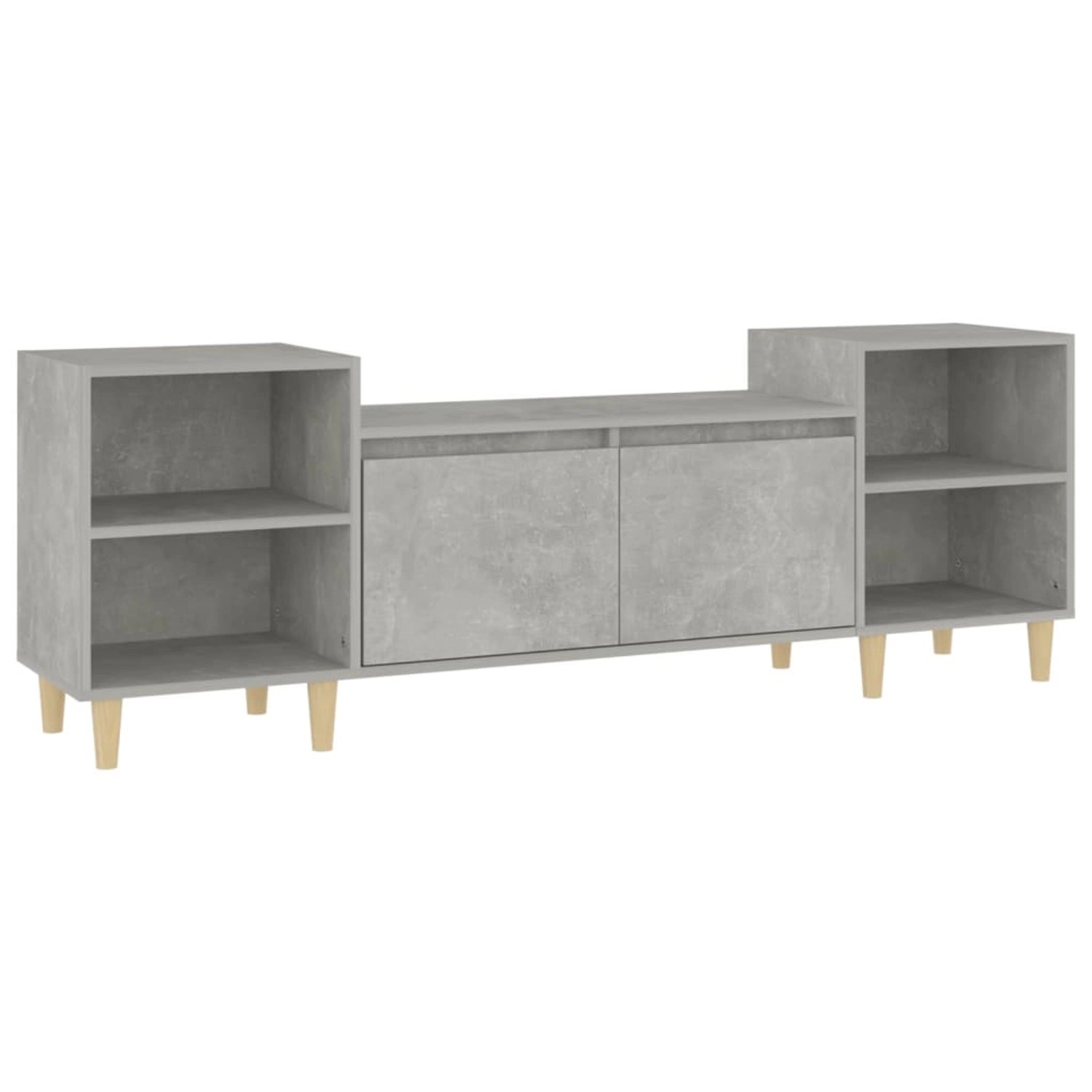 Vidaxl Tv-schrank Betongrau 160x35x55 Cm Holzwerkstoff günstig online kaufen