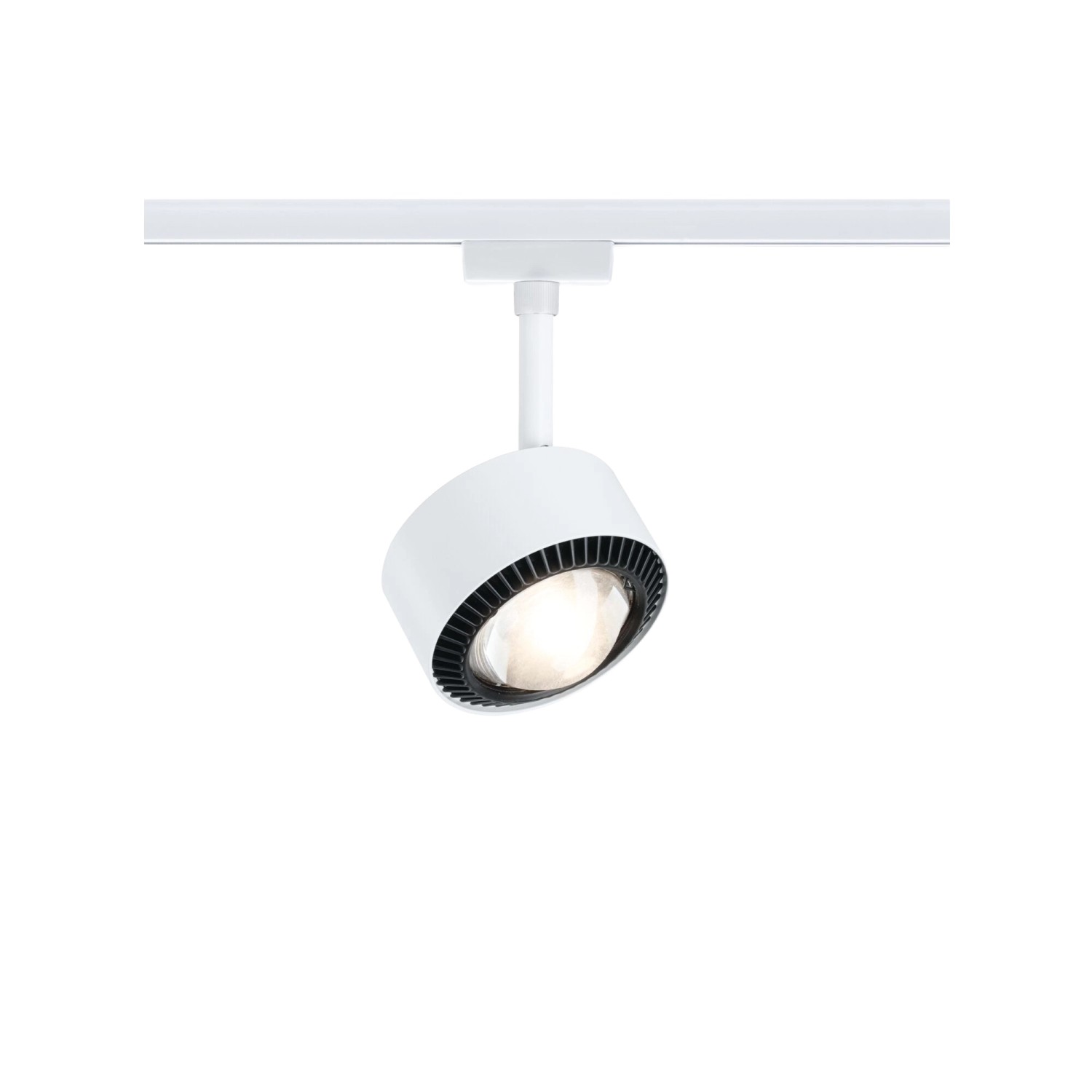 Paulmann LED-Schienenspot Aldan URail Signalweiß Ø 9,8 cm Warmweiß günstig online kaufen