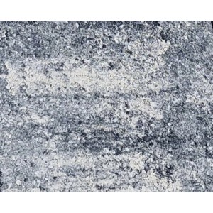 Diephaus Pflasterstein Ringo, weiß-schwarz, 20x15x5 cm, Nahaufnahme der Oberfläche.