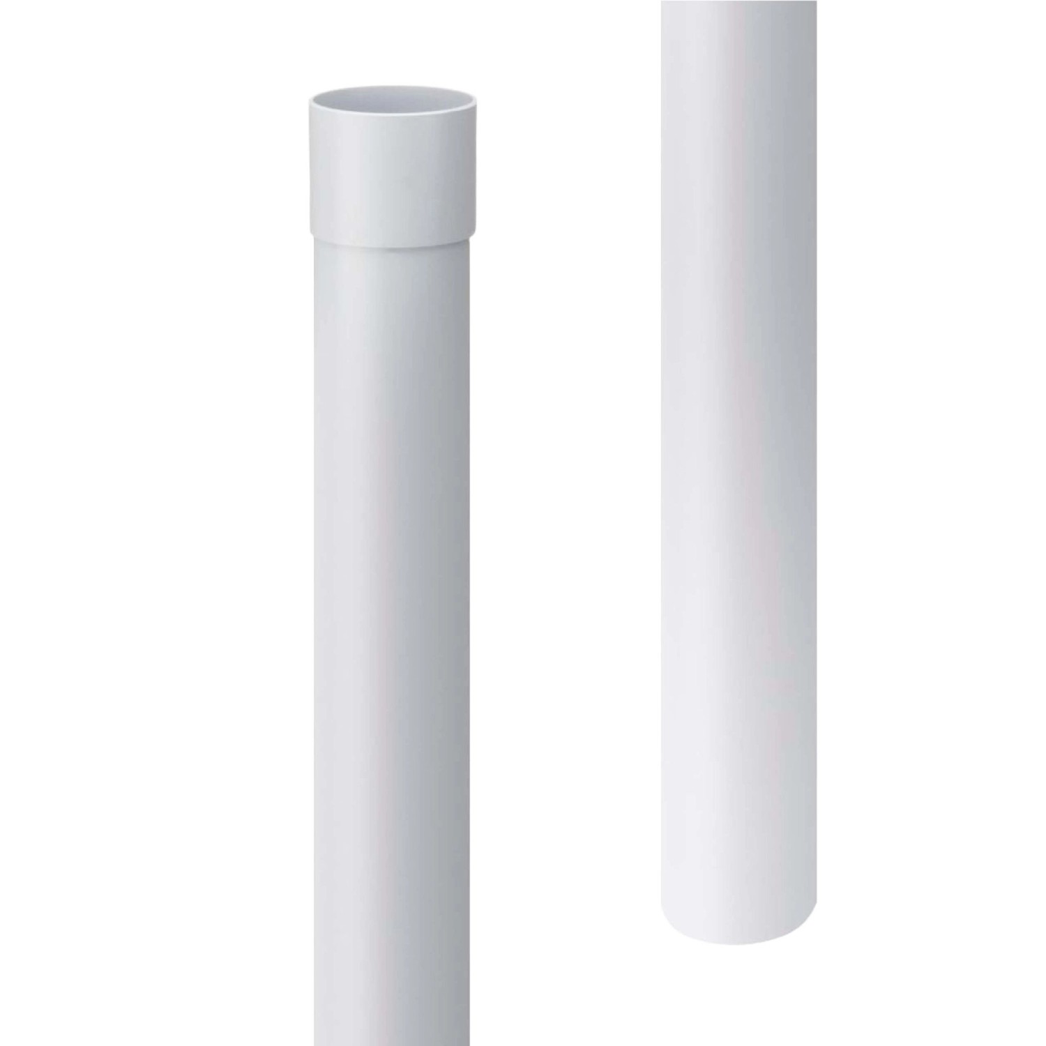 Thumbnail - Inefa Fallrohr PVC 200cm DN 50 Weiß Ableitung von Regenwasser