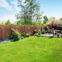 KARAT Weidenzaun als Sichtschutz im Garten, 100x500 cm. Dekorative Weidenmatte zur Grundstücksbegrenzung.