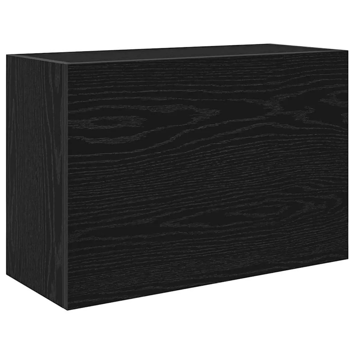 vidaXL Bad-Wandschrank Schwarz 60x25x40 cm Holzwerkstoff 860068