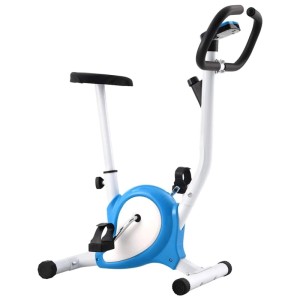 vidaXL Heimtrainer mit Riemenantrieb Blau 92010