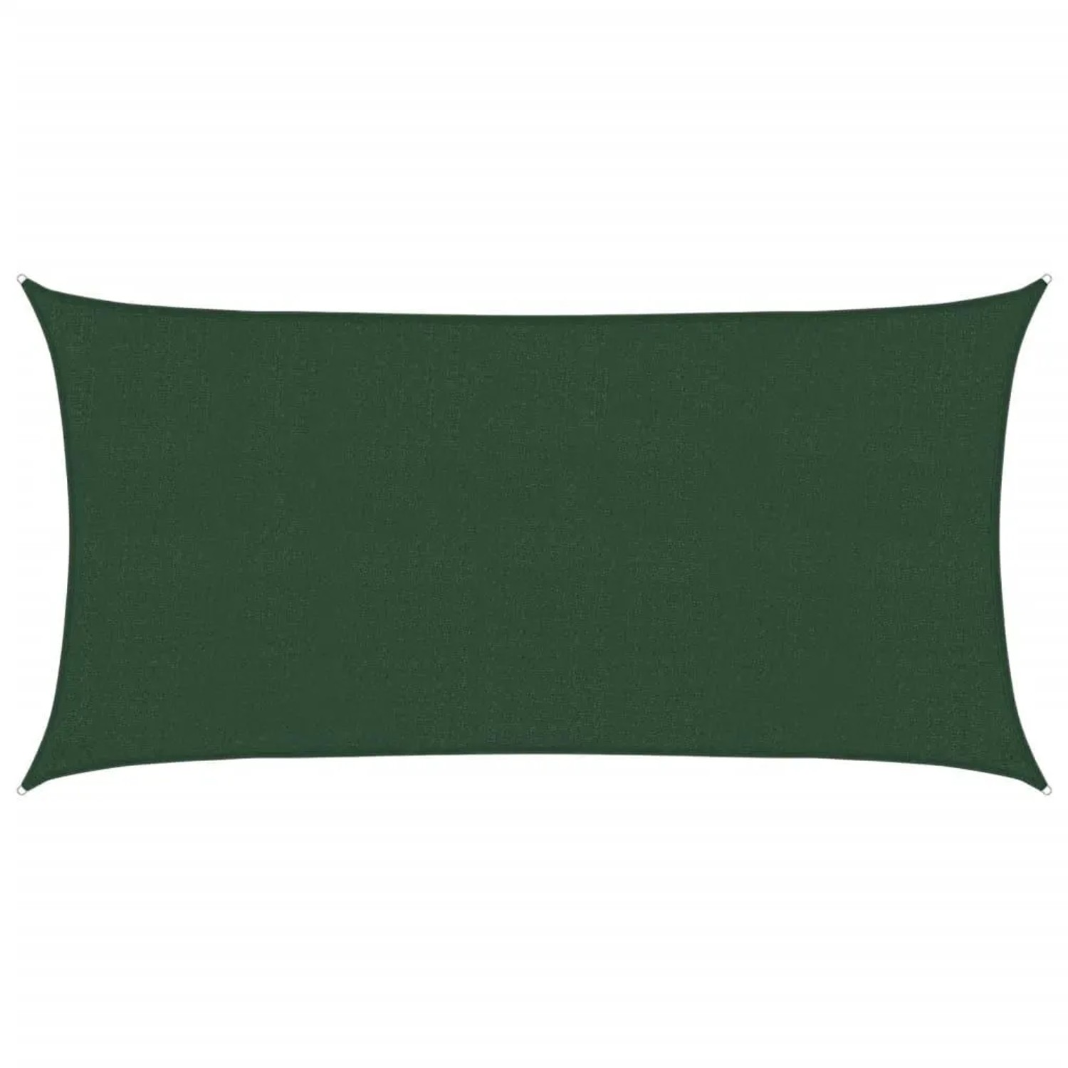 vidaXL Sonnensegel 160 g/m² Dunkelgrün 2,5x5 m HDPE 311456 günstig online kaufen