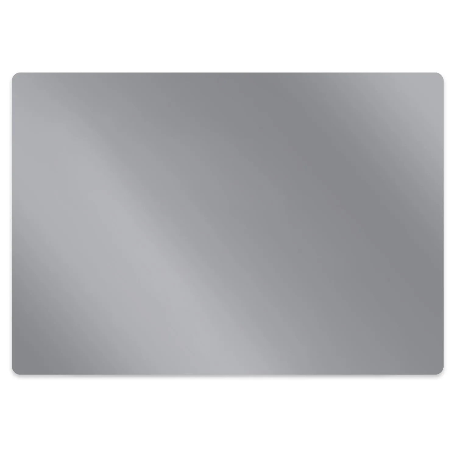 Tulup Bodenschutzmatte Grau Fußbodenschutz 100x70 cm Grau Bürostuhlmatte Stuhlmatte