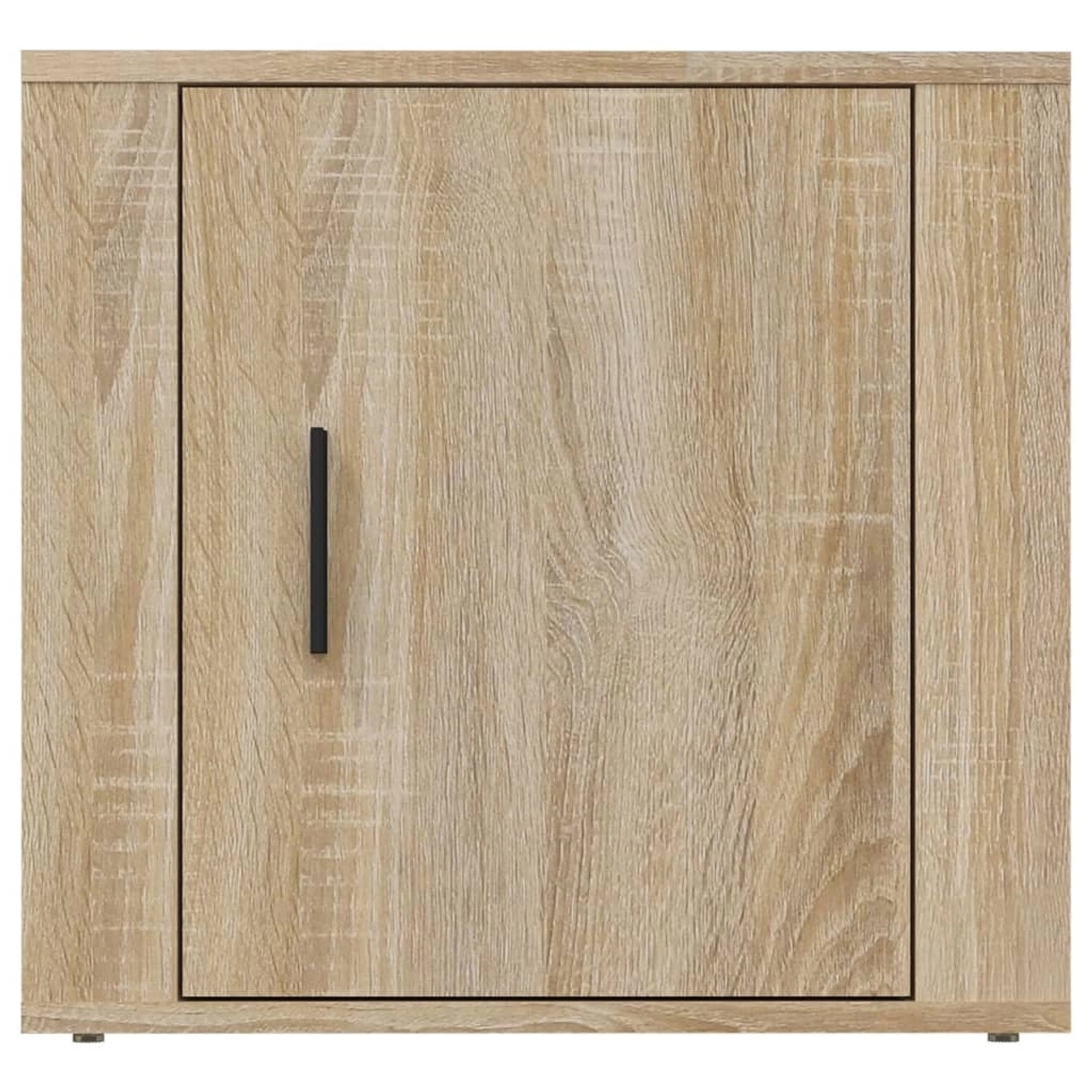 Nachttisch Sonoma-Eiche, 50x39x47cm, Büroschrank mit Tür und Griff.