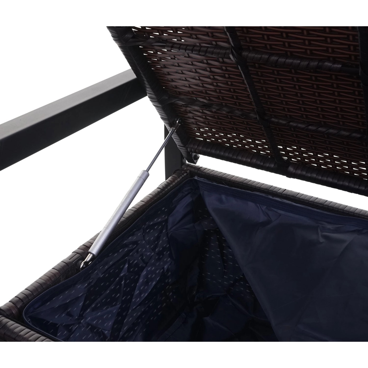 MCW Poly-Rattan 3er Sitzbank F39 Braun Kissen Creme kaufen bei OBI 