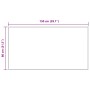 vidaXL Kunstschaffell Teppich Tafalla Creme 80 x 150 cm Polyester 42021500_10