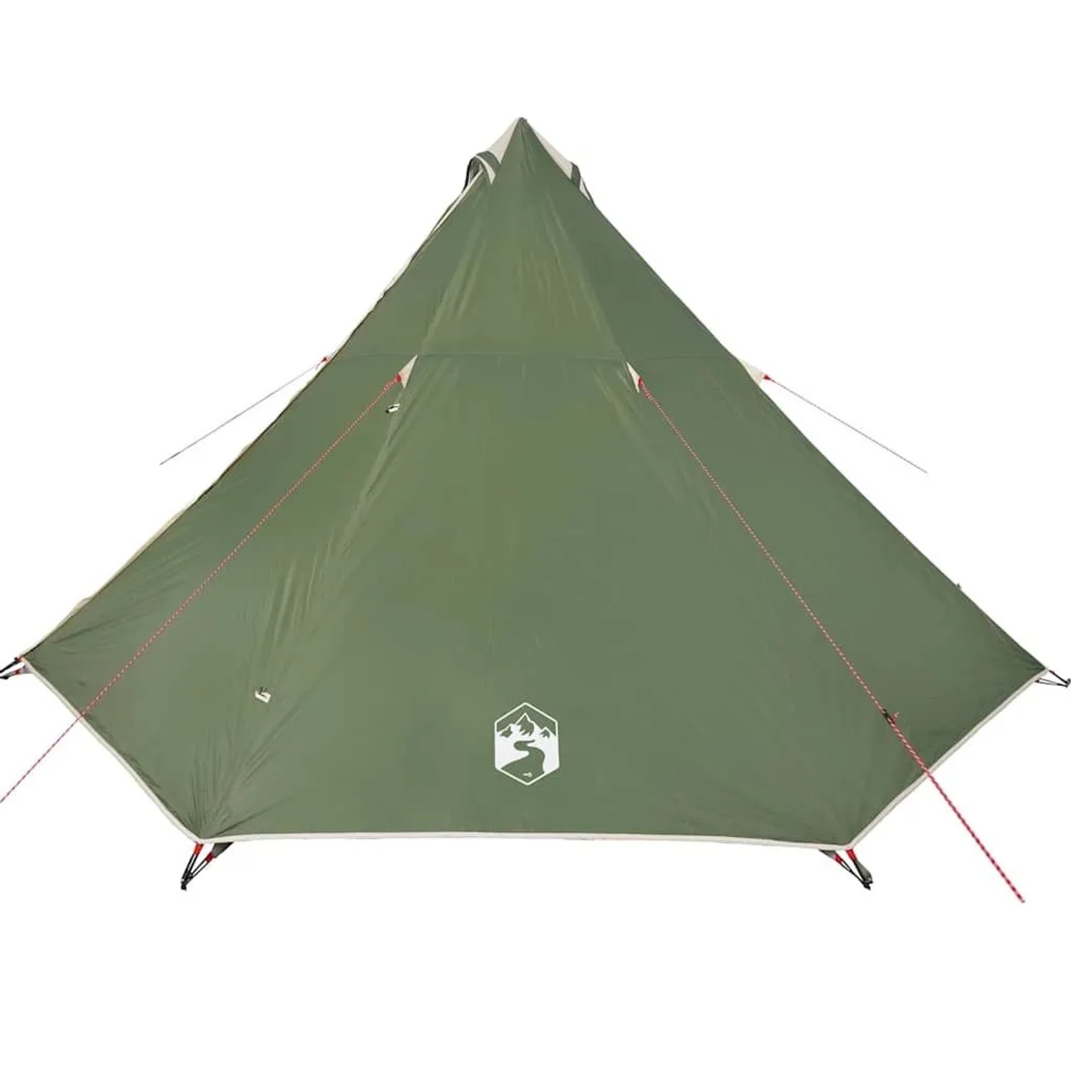 Furnicato Familienzelt Tipi Grün 400 X 400 X 200 Cm