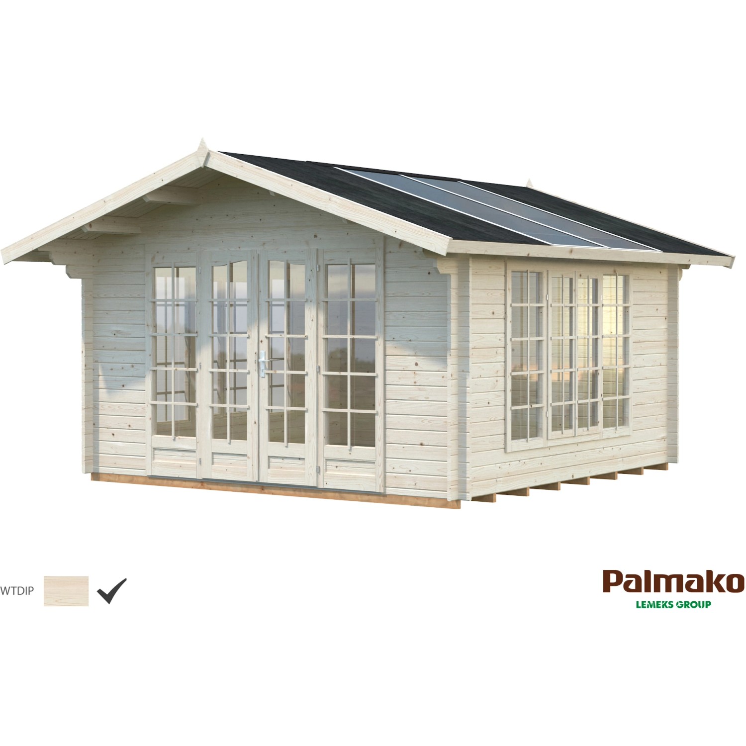 Palmako Gartenhaus "Irene", 13,9 qm günstig online kaufen