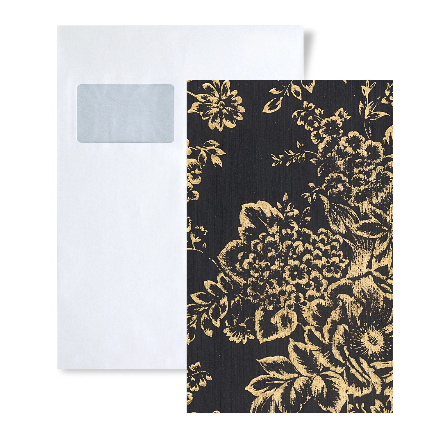 PROFHOME 1 MUSTERSTÜCK S-306577-GU DIN A4 MUSTER der Floral Tapete günstig online kaufen