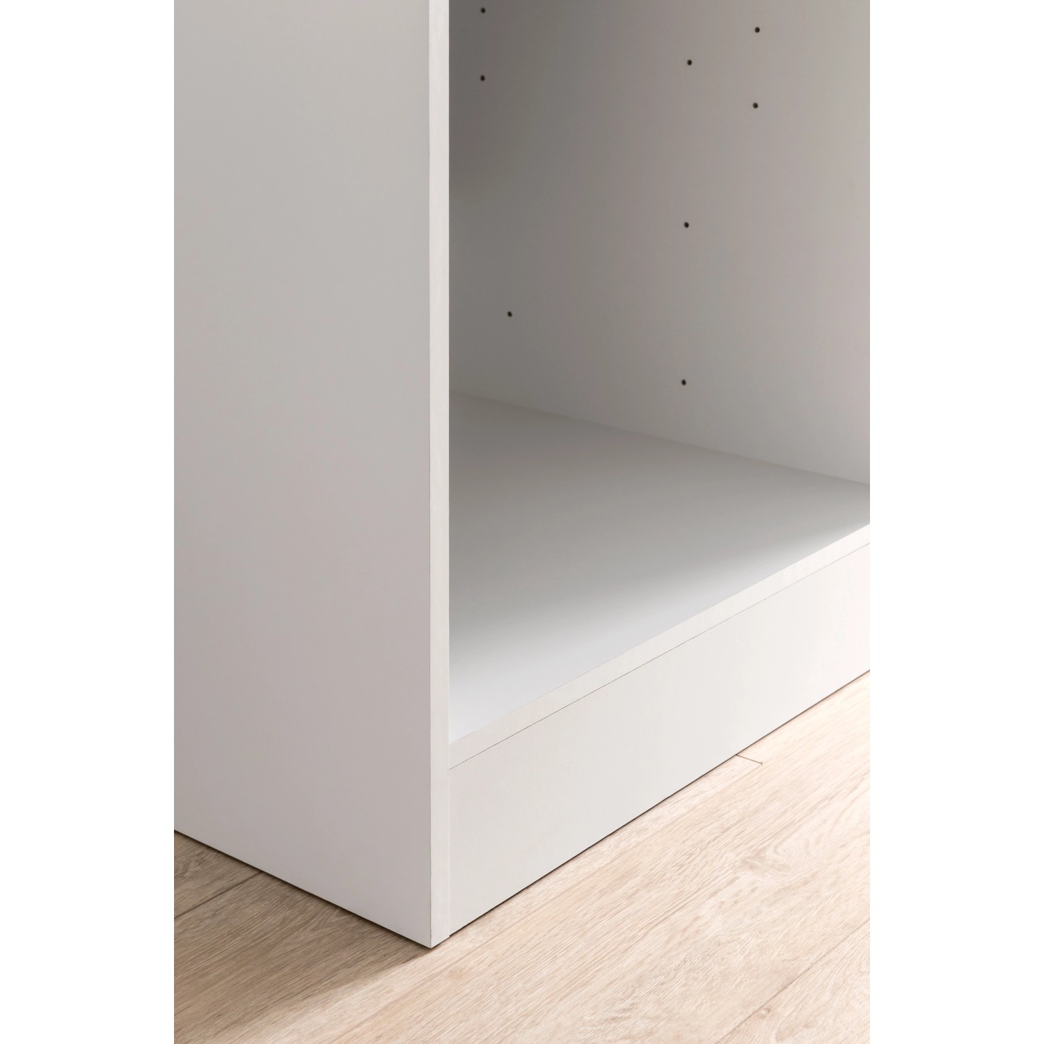 Küchenunterschrank cm Weiß/Weiß bei Mailand Held Hochglanz mit Auszügen OBI Möbel kaufen 50