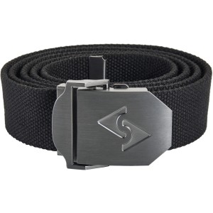 Scheibler Workwear Koppelgürtel Professional 9110, schwarz, mit Metallschnalle.