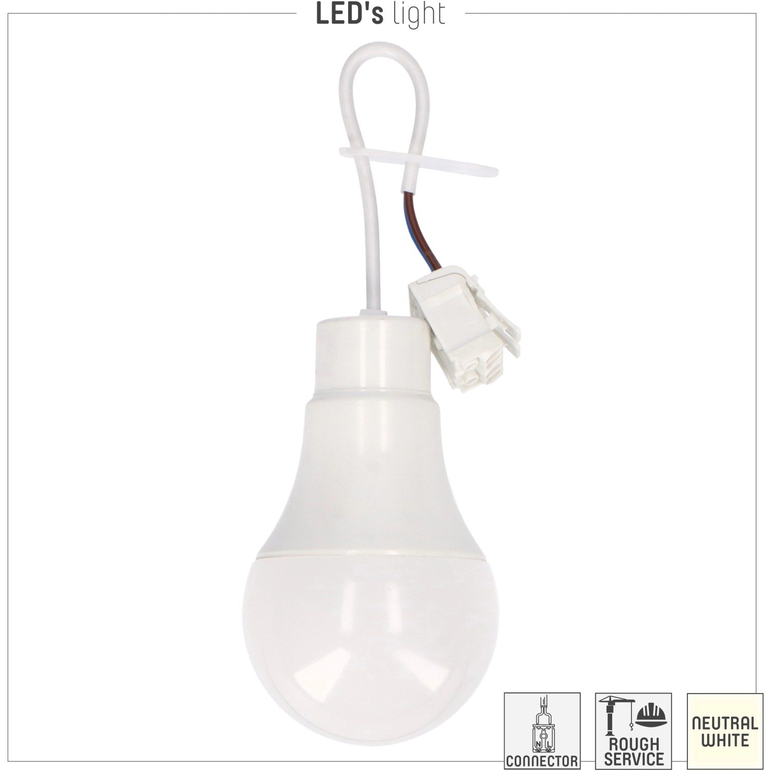 LED-Leuchte SMD Klassisch A 60 10 W 1055 lm 4000 K 160