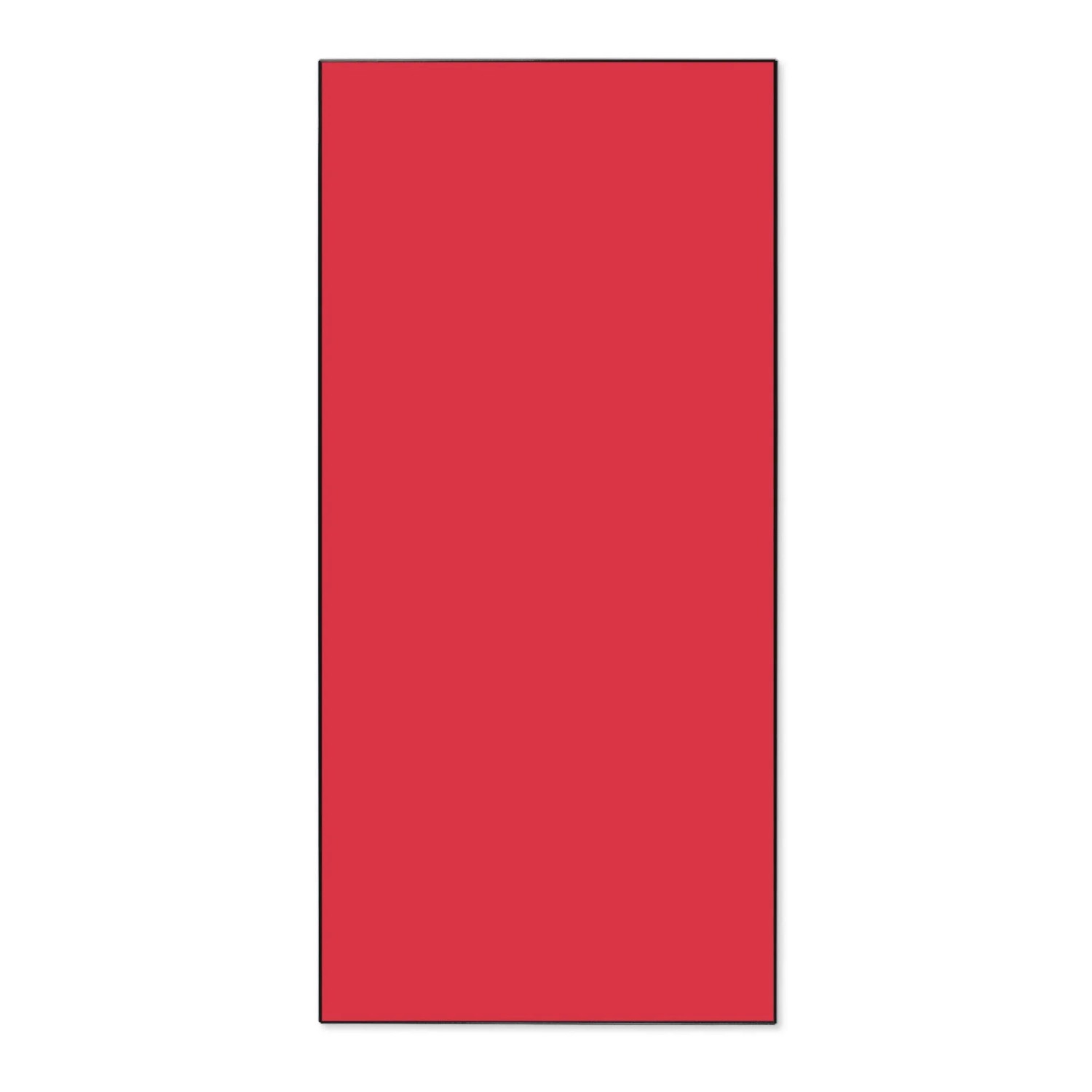 Banjado Magnettafel 37x78cm Magnetwand  Schwarz Aus Metall Magnetpinnwand P günstig online kaufen