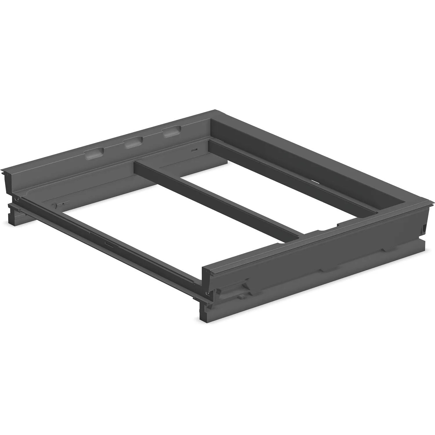 Ninka Hängerahmen Eins2fünf Servo-Drive Uno Korpusbreite 600mm Kunststoff Dunkelgrau