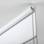 Gardinia Easyfix Rollo Premium, 45x150 cm, Weiß, Detailansicht mit Kettenzug und Halterung.