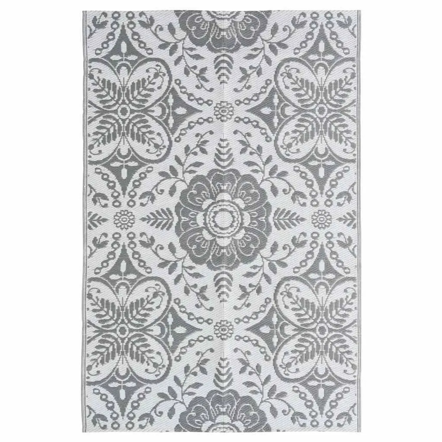 vidaXL Outdoor-Teppich ARAKIL Hellgrau 190x290 cm PP 310451