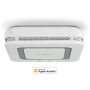 Bosch Smart Home Rauchmelder Twinguard mit Luftgütesensor, weiße Deckenmontage.