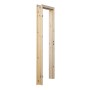 Radex Türzarge Landhaus Fichte, 61x198,5 cm, profilierte Holzzarge für Innentüren, links angeschlagen.