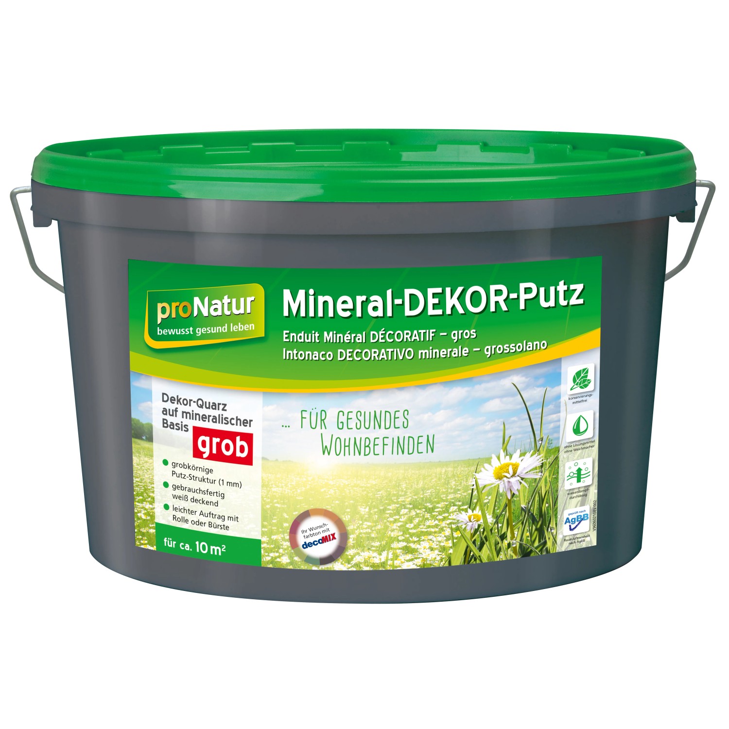 proNatur Mineral Dekorputz grob 8 kg