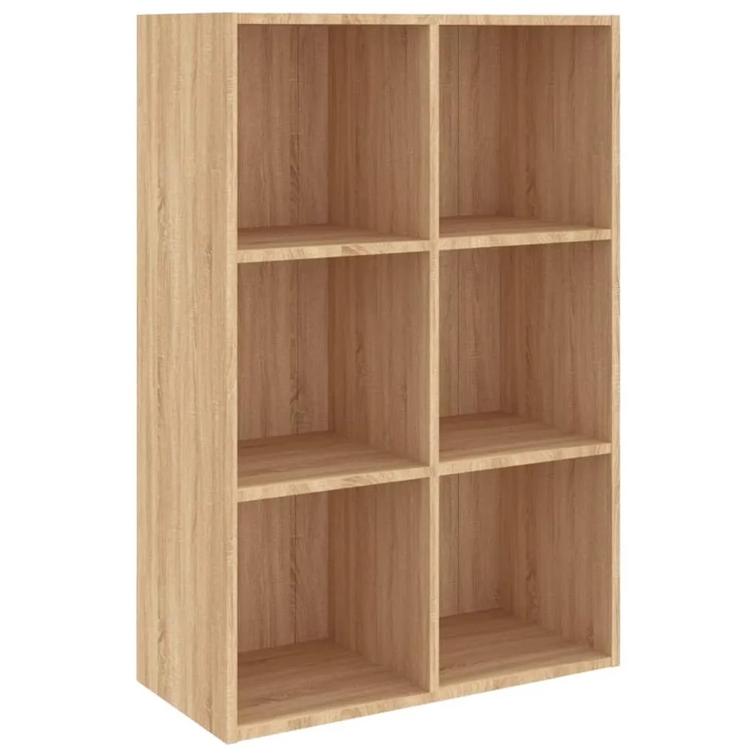 vidaXL Bücherregal/Sideboard Sonoma-Eiche 66x30x98 cm Holzwerkstoff 800345