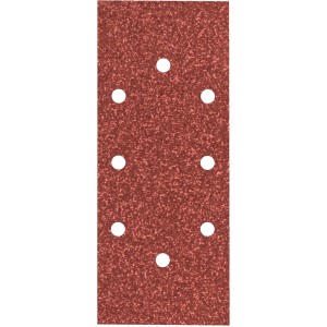 Bosch Schleifblatt Set, 93x230mm, für Schwingschleifer, zum Schleifen von Holz, Farbe und Lack.