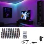 Paulmann EntertainLED Set: 3 m LED-Strip mit Farbwechsel, Fernbedienung und Netzteil. Smarte Leuchte für stimmungsvolle Beleuchtung.
