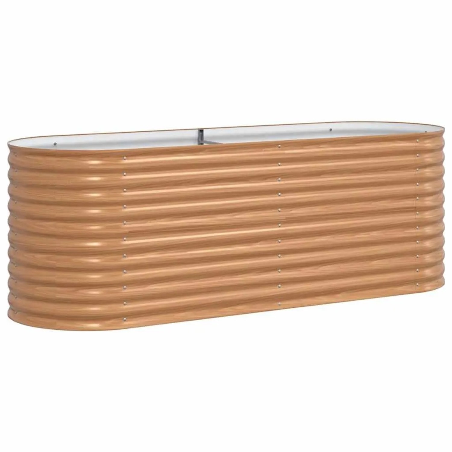 Thumbnail - vidaXL Hochbeet Braun 240 x 80 x 81 cm Stahl 42011327