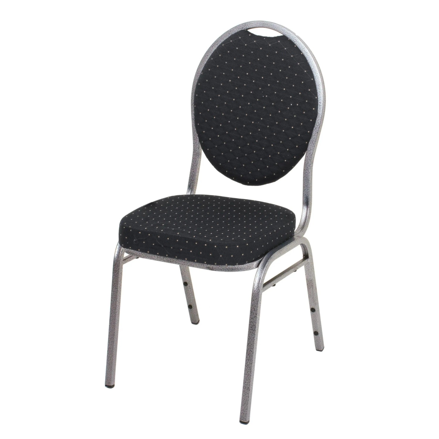 DELUKE Bankettstuhl JAYDE 2er Set Polyester Schwarz 93x44,5x50,5cm Konferenzstühle Besucherstühle Bürostuhl