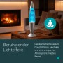 Eglo LED-Lavatischleuchte Silber/Blau/Weiß, Höhe 42cm_8