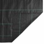vidaXL Unkrautvlies Schwarz 1x10 m PP 4005179_7