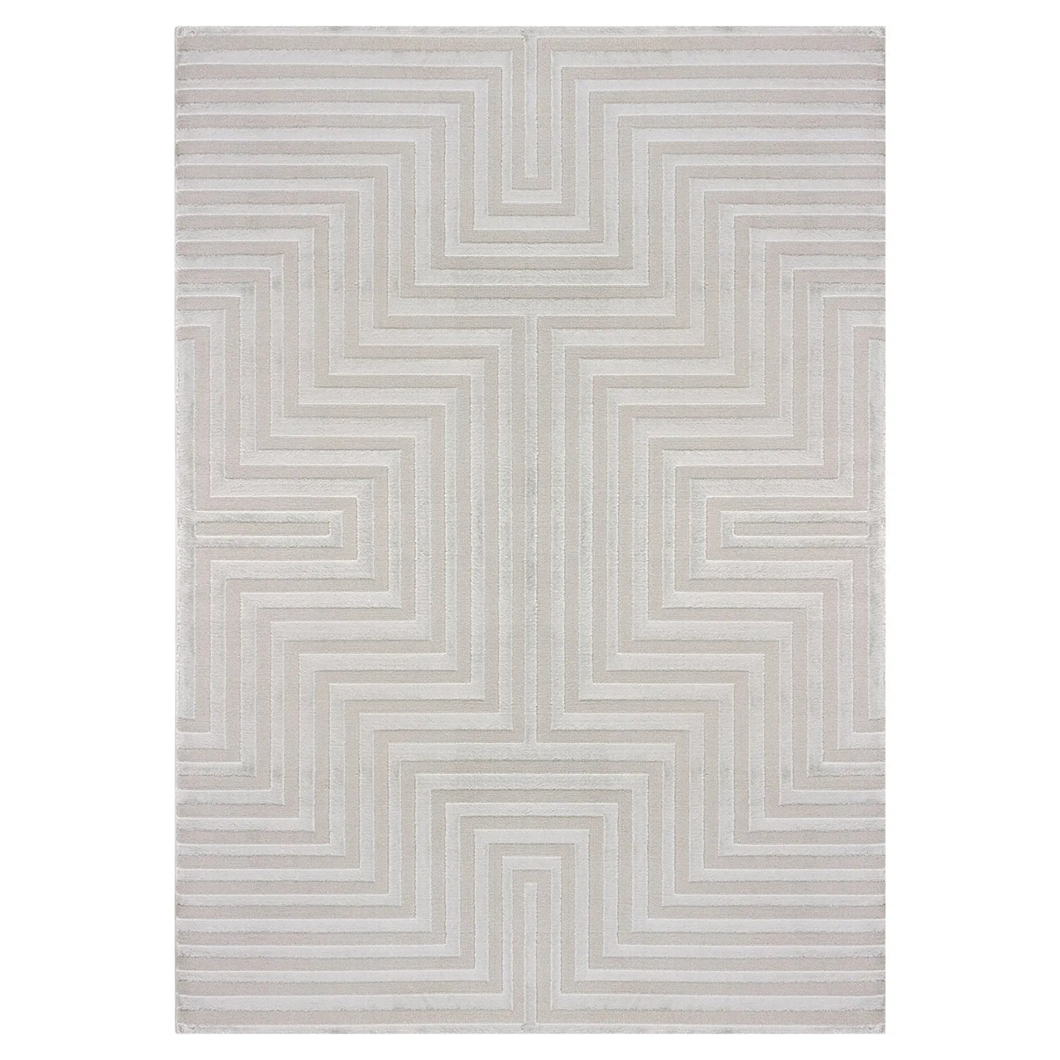 Ayyildiz Kurzflorteppich Sahara 1111 Silber 80 Cm X 250 Cm
