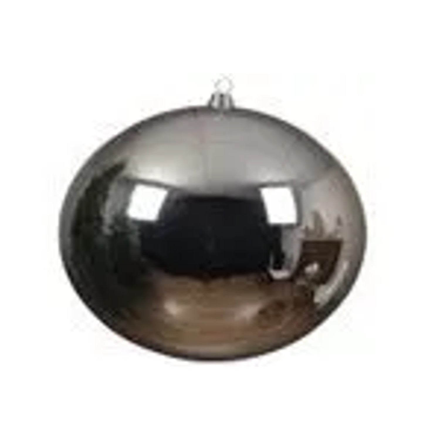 Thumbnail - Kaemingk Weihnachtsbaumkugeln Bruchfest  40 cm 1 Stueck Silber Glanz